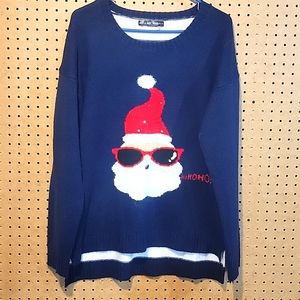 Christmas Santa Sweater Women's size Large